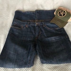 30 x 32 American Eagle Original Bootcut Jeans Dark